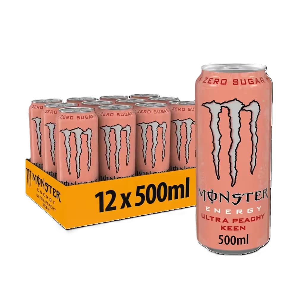MONSTER ENERGY ULTRA PEACHY KEEN