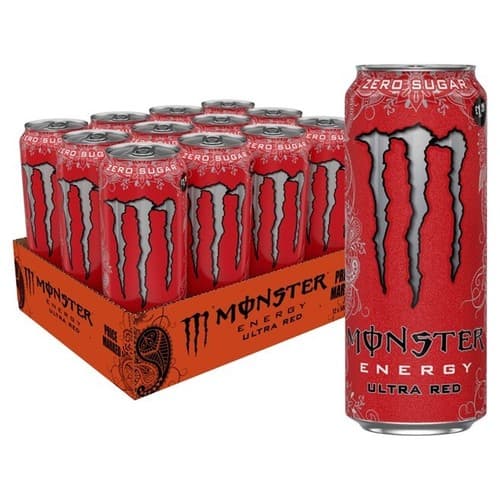MONSTER ENERGY ULTRA RED